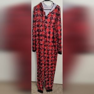 Women's Christmas Pajama Onesie
